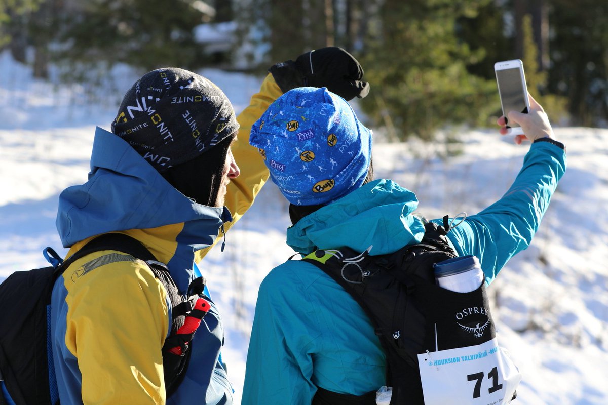 Nuuksiossa talvirogataan taas! 🕺Merkkaa lauantai 4.3.2023 kalenteriin ja klikkaa tästä tapahtuman Facebook-sivulle: facebook.com/events/5823918… 

#NuuksionTalvi #rogaining #talvirogaining #NTR2023 #suunnistus #orientering #talviroga #roga #rogaine <a href="/Ok77orientering/">OK 77</a>