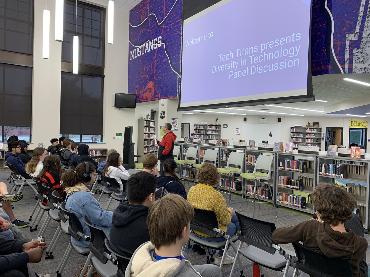 RISD_CTE's tweet image. @TechTitansTexas Diversity in STEM panel is underway @JJPearceHS with @NorthJuniorHigh @PjhRaiders thank you @QorvoInc for sponsoring this event.