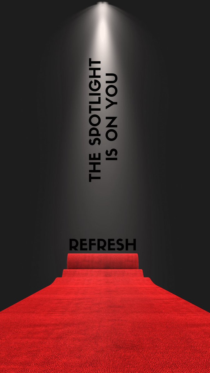 DRFRESHPRP's tweet image. The Spotlight Is On You. Arise &amp;amp; Shine.