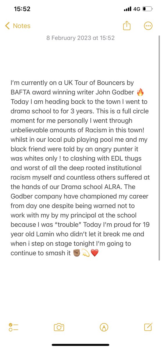 A moment of reflection 🙏🏽 and a polite reminder to that the  #BlackLivesMatter campaign allowed us to express ourselves speak out about our experiences and strive towards making long lasting changes. Keep pushing people ✊🏽❤️🖤