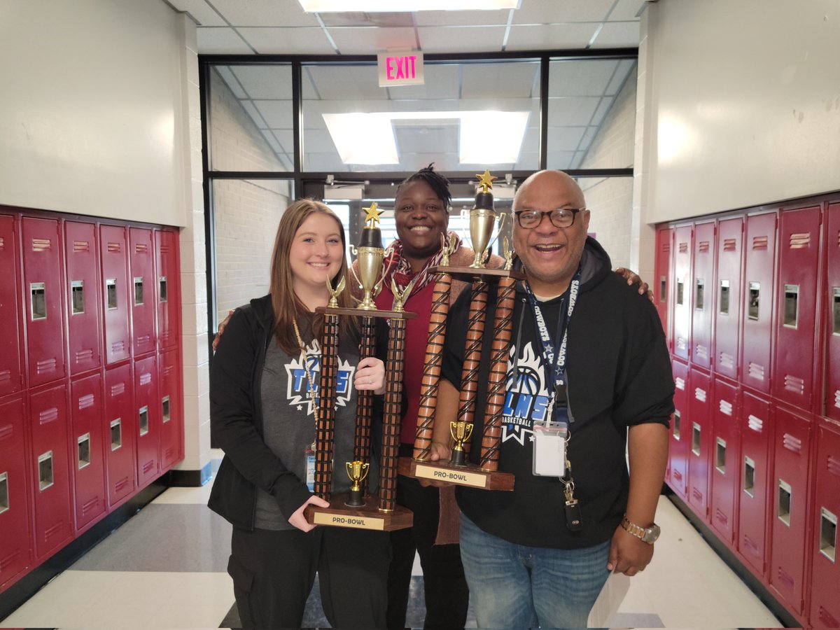 It's a great day for this week's Pro-Bowl winners at Terrell Lane Middle School.  This week, our 7th grade took it all, advanced and academic trophies for ELA.