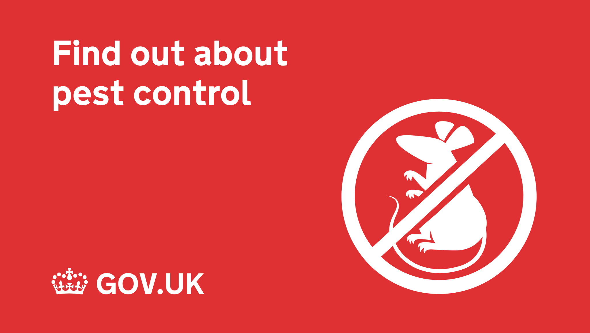 GOV.UK on Twitter "Having pest problems? Find out if your local