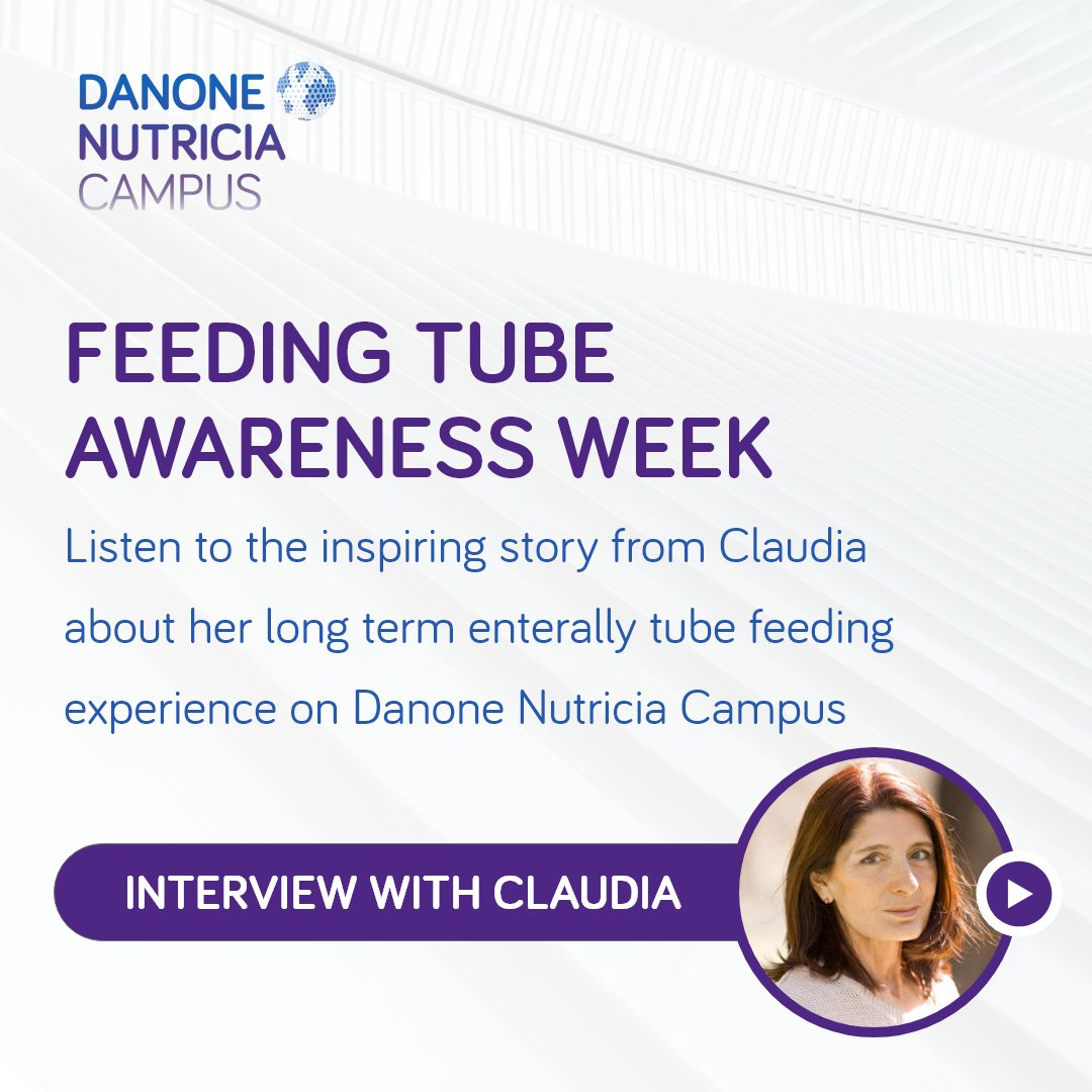 #FeedingTubeAwarenessWeek honour people living with #enteralfeeding. Learn from Claudia's story on the impact of nutritional care on her patient journey, especially during the discharge moment from hospital to home: bit.ly/40mi3nm.

For #HealthcareProfessional Only