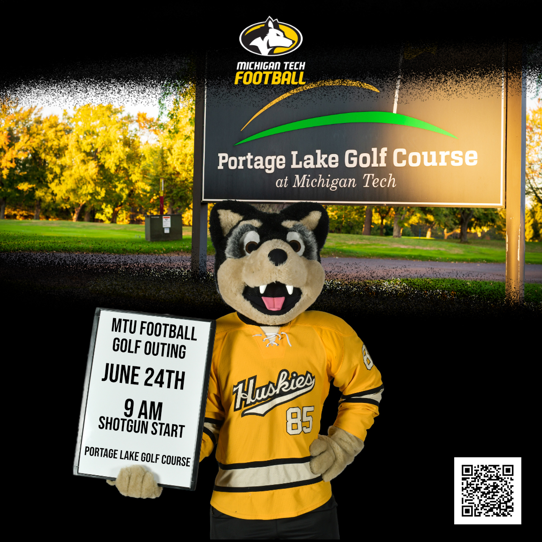 Sign up today! ⛳️🏈
Details: michigantechhuskies.com/sports/fball/2…