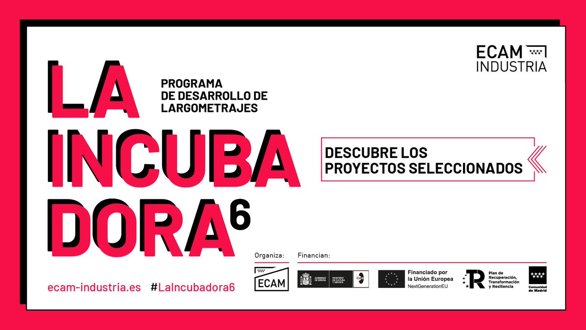 Por aquí ya tenemos muuuuchas ganas de empezar las sesiones de #LaIncubadora6.

¿Ya conoces los proyectos seleccionados? 👇
