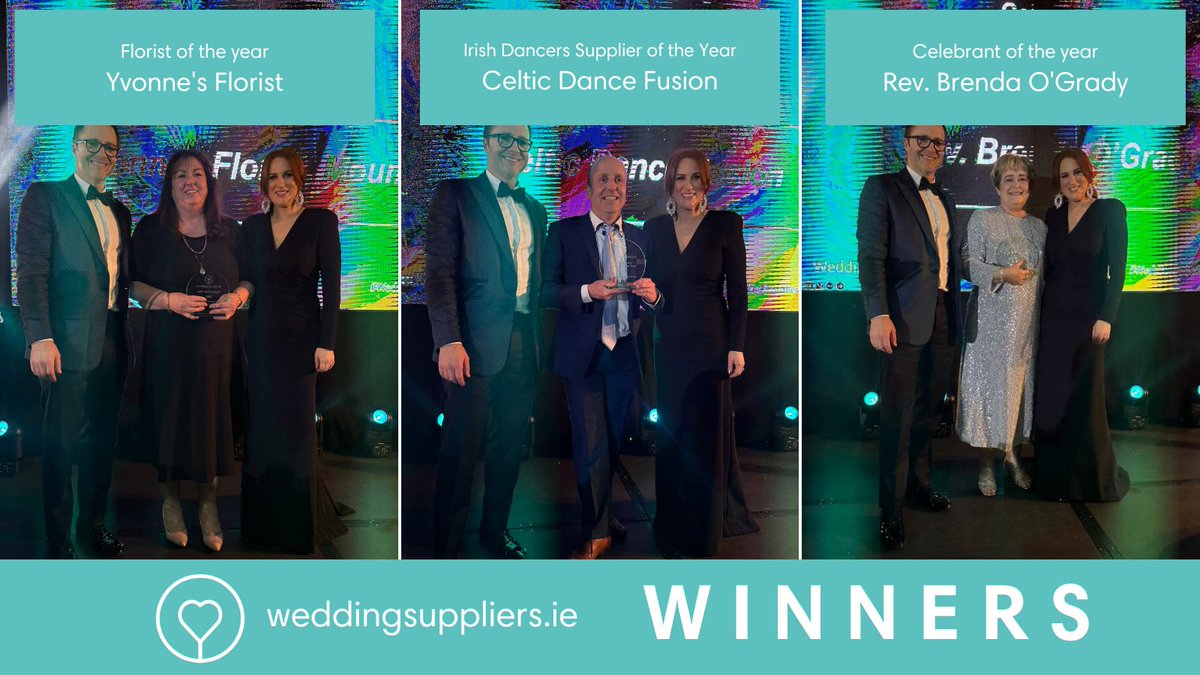 Congratulations to our award winners (Part 2) 🎉

#weddingsupplierawards