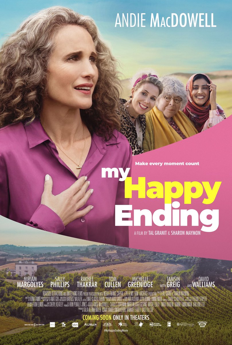 Thanks to <a href="/roadsidetweets/">Roadside Attractions</a> for sending a wellness mailer, plus dinner and a sneak peek of #MyHappyEndingMovie. Watch the trailer now, film opens in theaters 2-24-23 #RoadsideAttractionsPartner