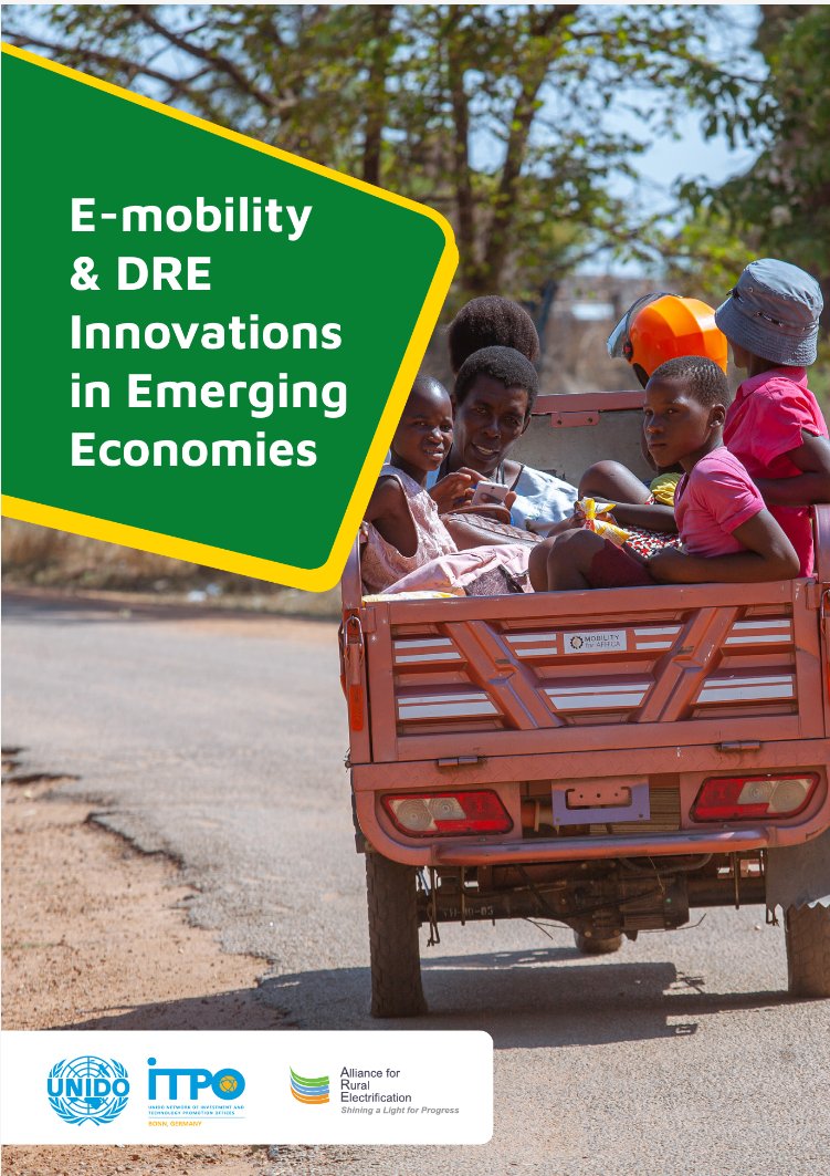 🚀The new publication by UNIDO ITPO Germany and ARE presents key benefits and challenges of the transition to sustainable and decarbonised mobility, while also proposing key recommendations and a way forward.

👉Read the publication here:

bit.ly/DREMobility