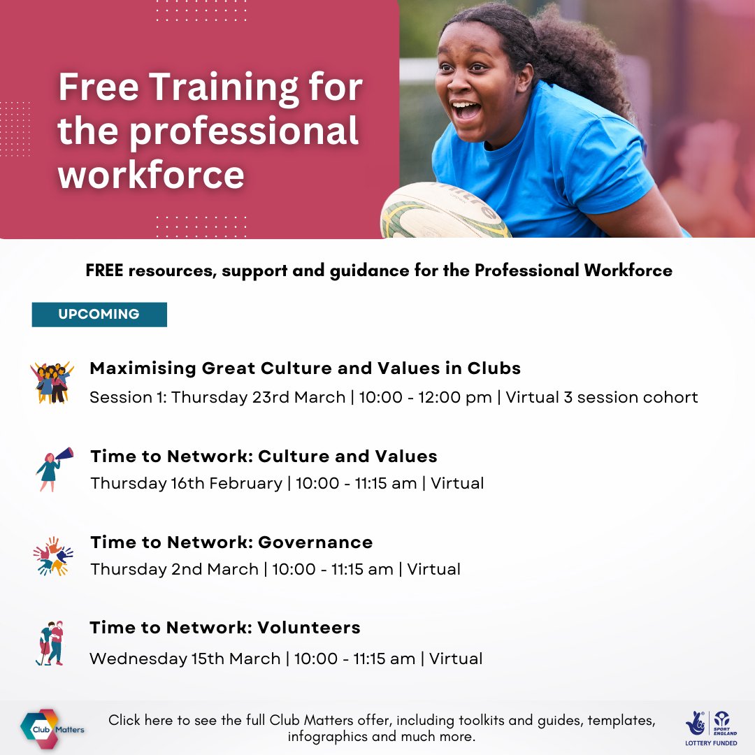 cdsport's tweet photo. @cdsport have been developing relationships and materials with Club Durham and Club Matters on their pilot hub. Funded by @Sport_England and in collaboration with @SportStructures the team have recently developed Time to Network sessions - https://t.co/xC7LDlon7T
#TimeToNetwork https://t.co/ViebS9dToL