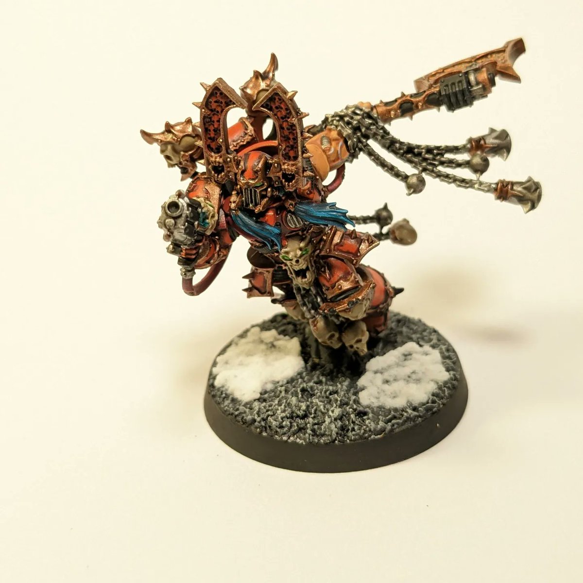 StephenJ2302's tweet photo. Hyped for the upcoming Work Eater release. Getting started with Kharn #WarhammerCommunity https://t.co/jvBVPFKARR