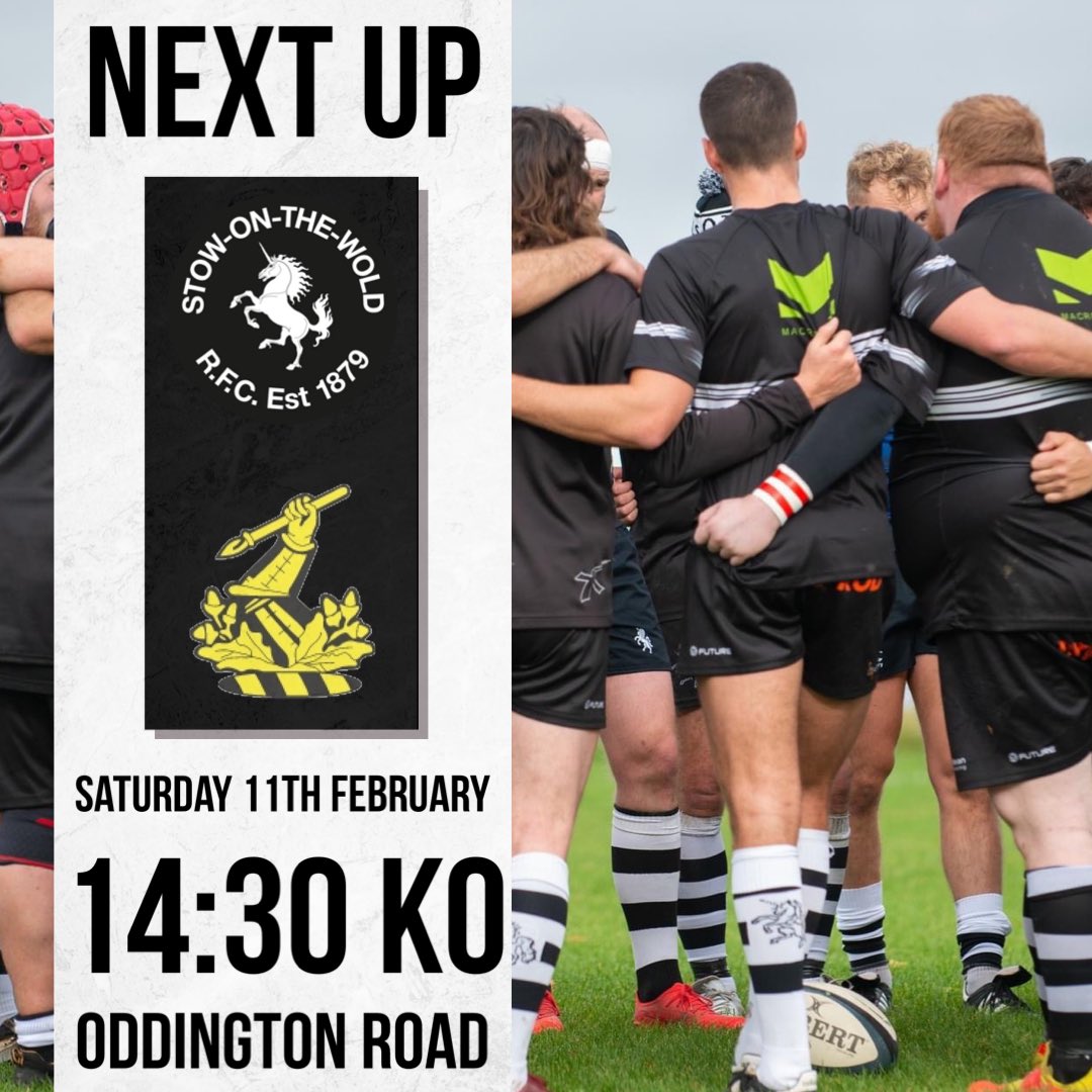 🚨BIG WEEKEND! 

Join us this Saturday for a Double Header seeing our Corns and United take to the field at Oddington Road 🏉 

You don’t want to miss this💥

#BlackAndWhiteDynamite
