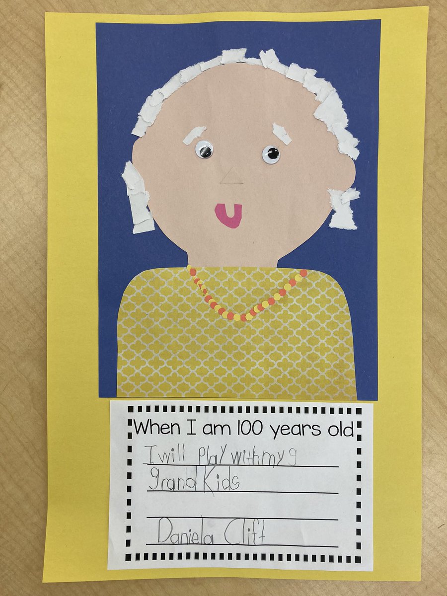 3 more days until the 100th day of kindergarten! These are our 100 year old portraits and our 100 year old plans! <a href="/haycockcougar/">Haycock Elementary</a> <a href="/FCPS_Kinder/">FCPS_Kindergarten</a> <a href="/fcpsnews/">Fairfax Schools 🌟</a>