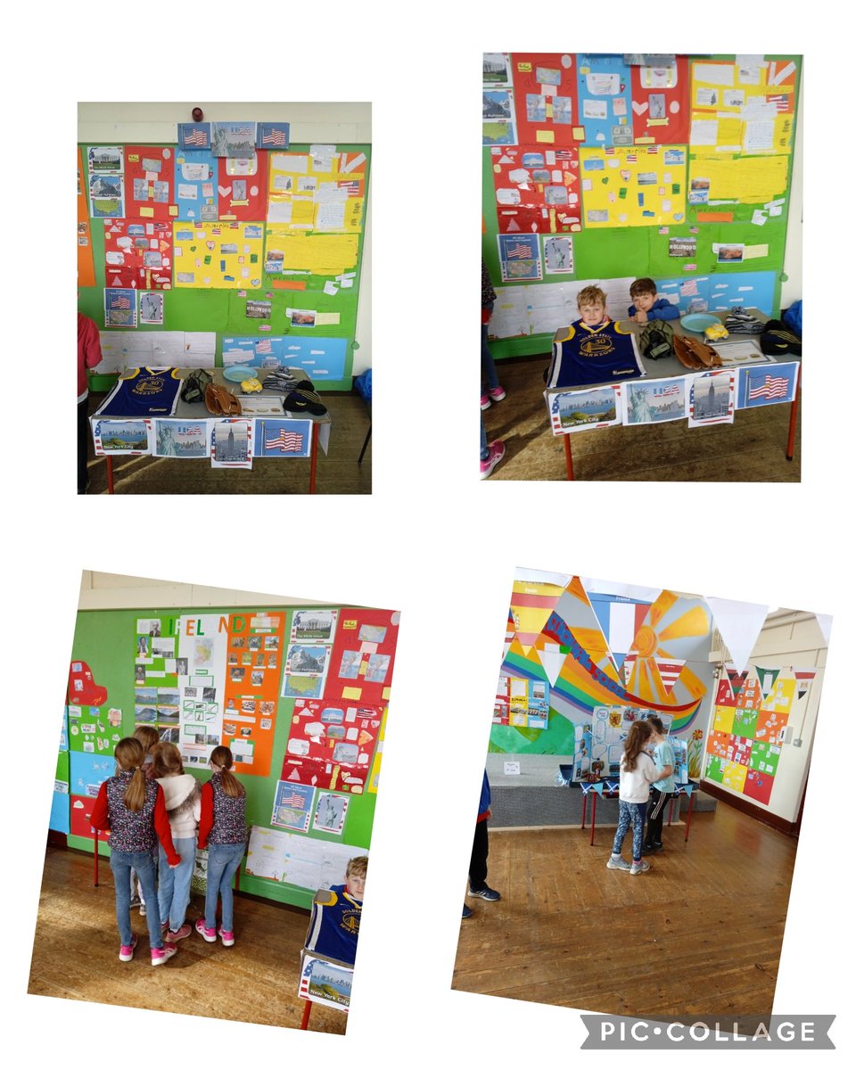 MsStaffordRNS's tweet photo. We had a lovely day today celebrating Intercultural Day in our school 😀 the children put a huge effort into all their wonderful projects @RathnureNS @RathnureGreen @GreenSchoolsIre https://t.co/ldShJUieXN