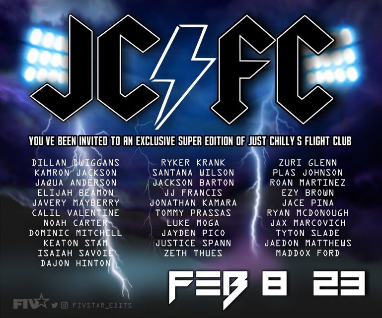 Jaqua Anderson (@jaquaanderson17) on Twitter photo Thank you <a href="/JUSTCHILLY/">Just Chilly</a> for the invitation to your Exclusive Super Edition Flight Club!! <a href="/DEdgeFootball/">Desert Edge Football</a> <a href="/CaliBloodLine81/">CaliBloodLine81</a> <a href="/SpiceBoy408/">CoachEmUp408</a> <a href="/SweetFeetElite/">SweetFeet Elite</a> Thank you <a href="/JUSTCHILLY/">Just Chilly</a> for the invitation to your Exclusive Super Edition Flight Club!! <a href="/DEdgeFootball/">Desert Edge Football</a> <a href="/CaliBloodLine81/">CaliBloodLine81</a> <a href="/SpiceBoy408/">CoachEmUp408</a> <a href="/SweetFeetElite/">SweetFeet Elite</a>