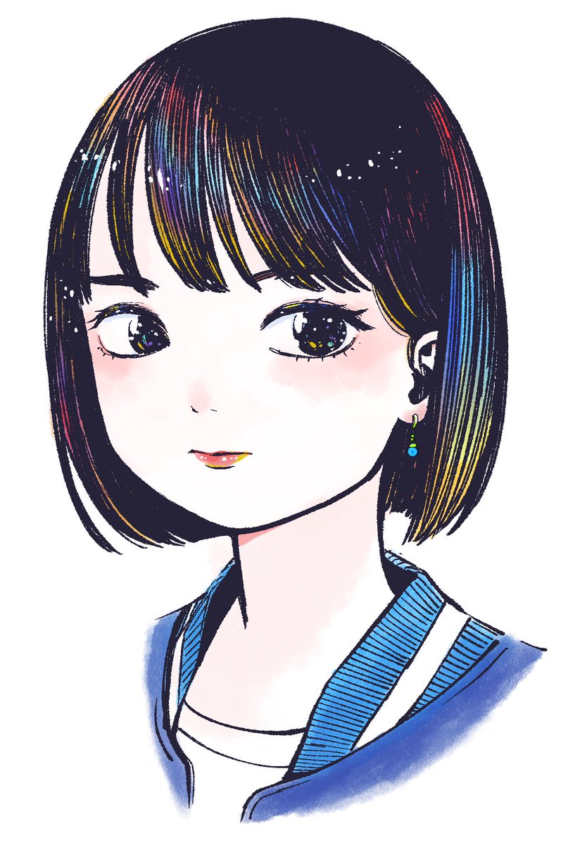 「君はタマムシのようだね 」|つばなのイラスト