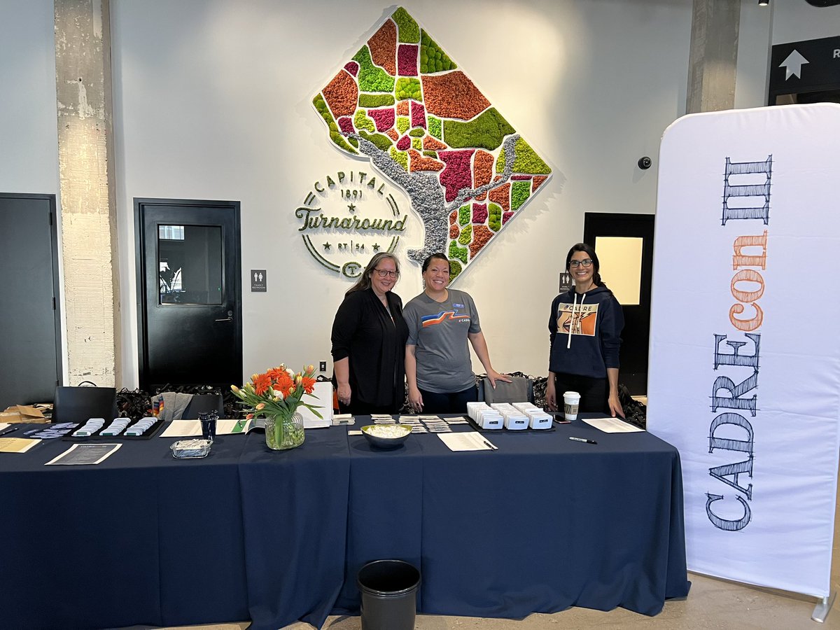 melanietc's tweet photo. And we’re OFF!!! Welcome to #CADREcon!!! @cadredc #CADREcon3 https://t.co/GumZFYlbvB