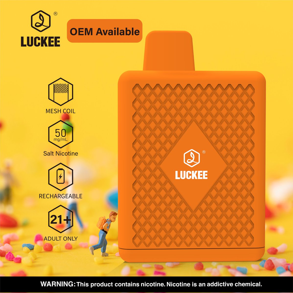 RockMe_Vape's tweet photo. 🍀The #7KBOX is bulky because it comes with a large 650mAh battery that will keep you vaping all day long. 

🍀Its oil tank is also larger, it can hold 18 ml eliquid, and achieve #7000puffs of suction.
.
.
https://t.co/gXNUrWhxFL

#oem #brand #podsystem #nikotin #vapekits #vape https://t.co/usGG0Dnmly
