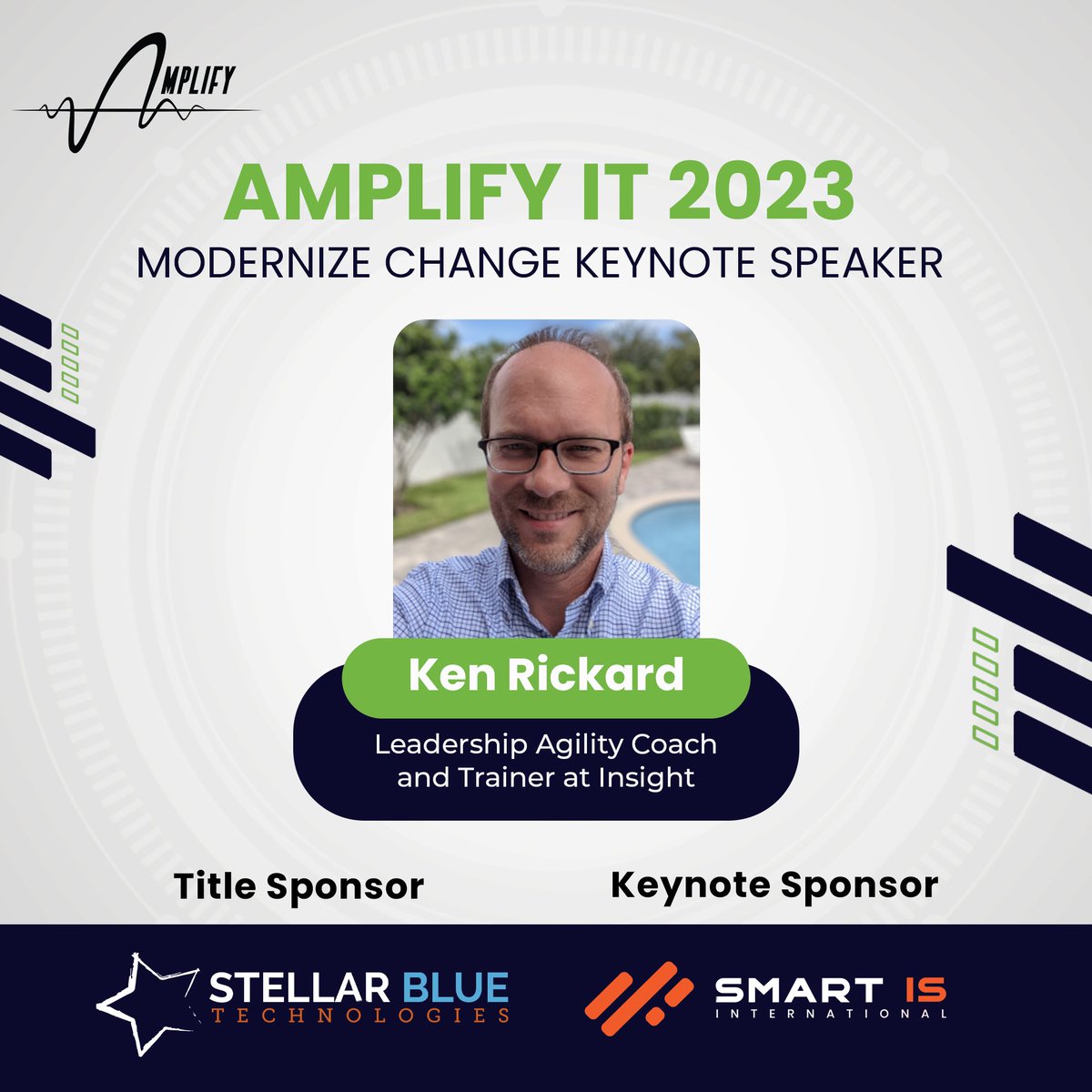 AmplifyOsh's tweet photo. Meet your keynote speaker!

Ken is a Leadership Agility Coach and Trainer at Insight. Ken focuses on helping organizations sort through the complexities of organizational change in the digital age.

View the complete list of speakers here: https://t.co/yfY9sD4sA9 https://t.co/g06LlA04VL