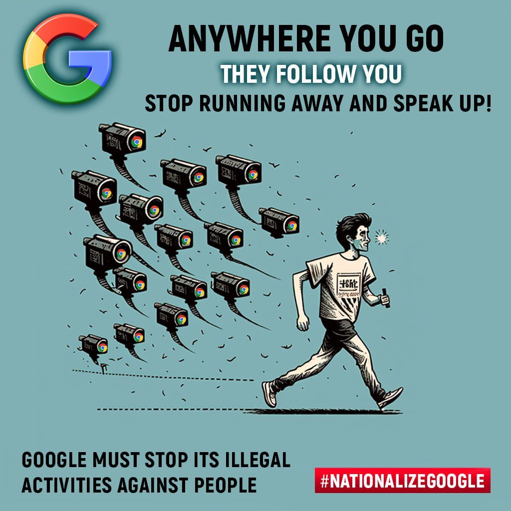 _GlobalCrisis_'s tweet photo. ‼️#Contentcreators, organizations, #bloggers, #YouTubers
Support the #NationalizeGoogle wave!
We cannot silently allow #YouTube &amp; #Google to remove our channels &amp; accounts, otherwise tomorrow they'll remove US.
Let's show our strength!
#YouTubeAgainstHumanity
#youtuberepression https://t.co/U7LLKx5Hdw