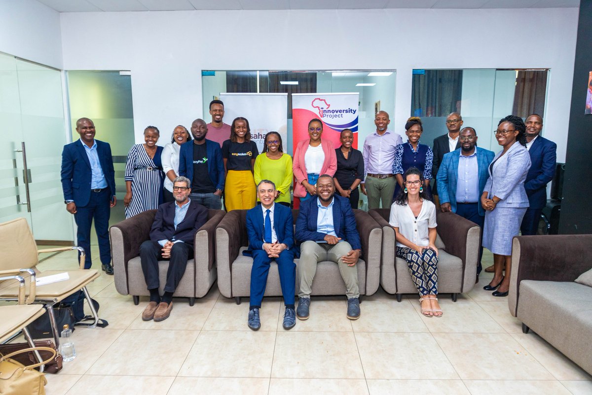 Afruturist's tweet photo. It has been an honor to host His Excellency @HajlaouiNabil France Ambassador to Tanzania @VenturesSahara today. Among other things we talked about start-ups with billion-dollar valuations, ChatGPT, and digital disruptions, @SiliconDar #SVStartupSchool, and the #InnoversityProject https://t.co/Wiju8u1fYK