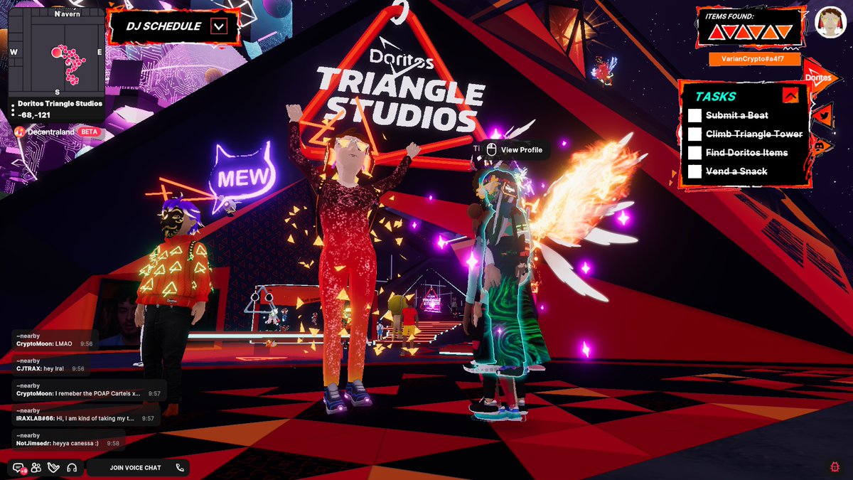 VarianCrypto's tweet photo. 🚀🔥Its amazing thank you so much DORITOS!!!
@polygonalmind @Doritos @NFT_NYC @decentraland @DCL_Events @0xPolygon
#DoritosTriangleStudios #entry #Doritos #Decentraland #polygon #Polygonalmind https://t.co/uesHf5yiHI