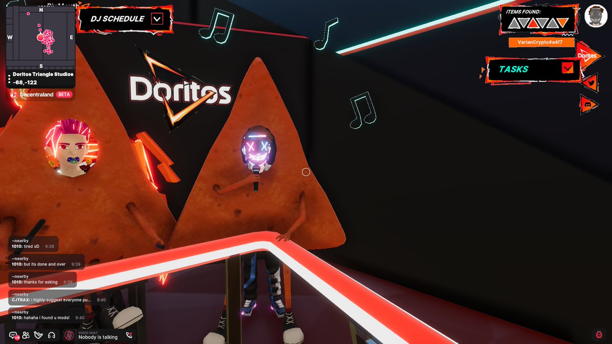 VarianCrypto's tweet photo. 🚀🔥Its amazing thank you so much DORITOS!!!
@polygonalmind @Doritos @NFT_NYC @decentraland @DCL_Events @0xPolygon
#DoritosTriangleStudios #entry #Doritos #Decentraland #polygon #Polygonalmind https://t.co/uesHf5yiHI