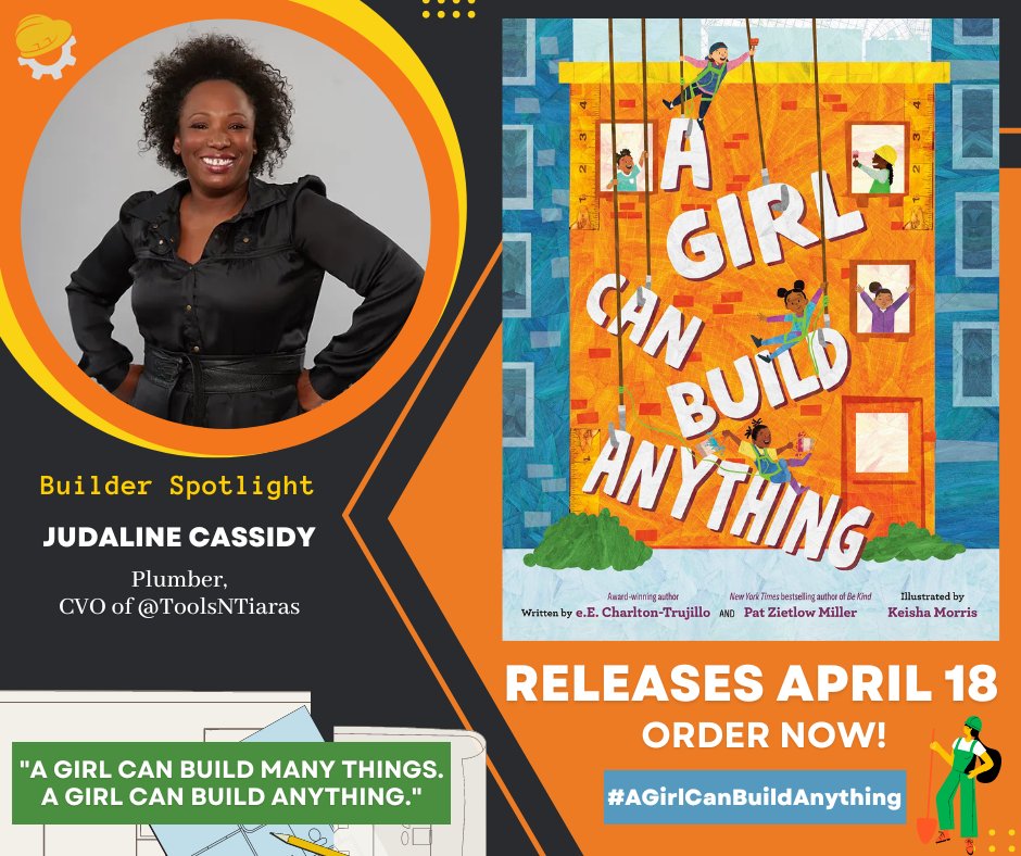 PatZMiller's tweet photo. Meet Judaline Cassidy โ @judaline6 โ a plumber and @ToolsNTiaras chief visionary officer. This nonprofit believes jobs don't have genders. They teach girls construction techniques and offer mentors and scholarships. Judaline proves #agirlcanbuildanything https://t.co/sr30Q9QGFM https://t.co/oRTBZFXMNY
