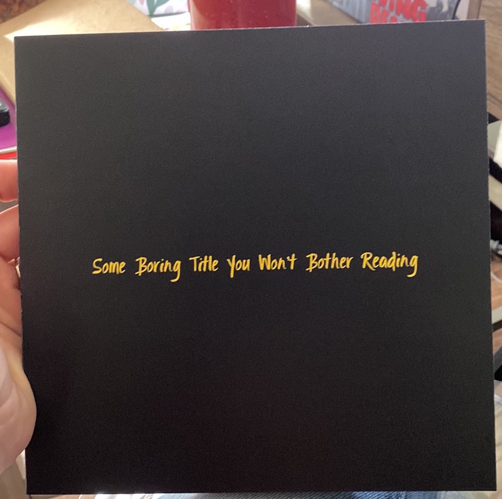 Made this book of boudoir pictures for the husband for Valentine’s Day. I think the title is most appropriate.