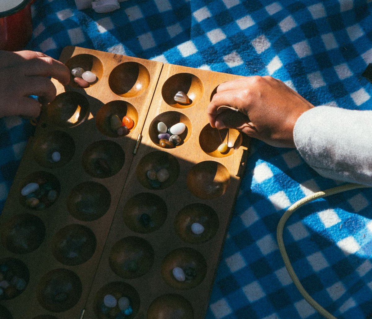 Did you know? Mancala is a game played throughout the African continent.

Celebrate #BlackHistoryMonth by playing this fun game with seniors and children alike.

#caregiving #agingcare #seniors #play #games #history #activities #childcare #playideas #mancala #africa #nursinglife