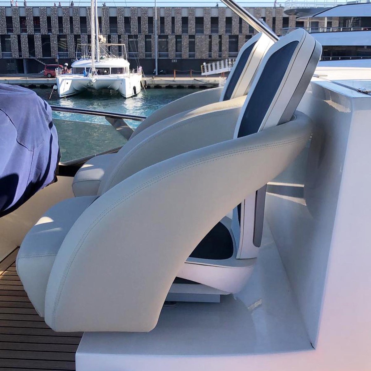 confnauticas's tweet photo. A seure que sortim a navegar! 🛥️🛥️
Seients de coberta perfectes✌🏼amb tapisseria de Confecciones Nauticas!
Necessites un pressupost?
Contacta amb nosaltres a l’email : confeccionesnauticas@gmail.com

.

#yachtdesign #tapicerianautica #textiles #nautica #yachts #tapiceros #sitges https://t.co/NnLMpnqIsd