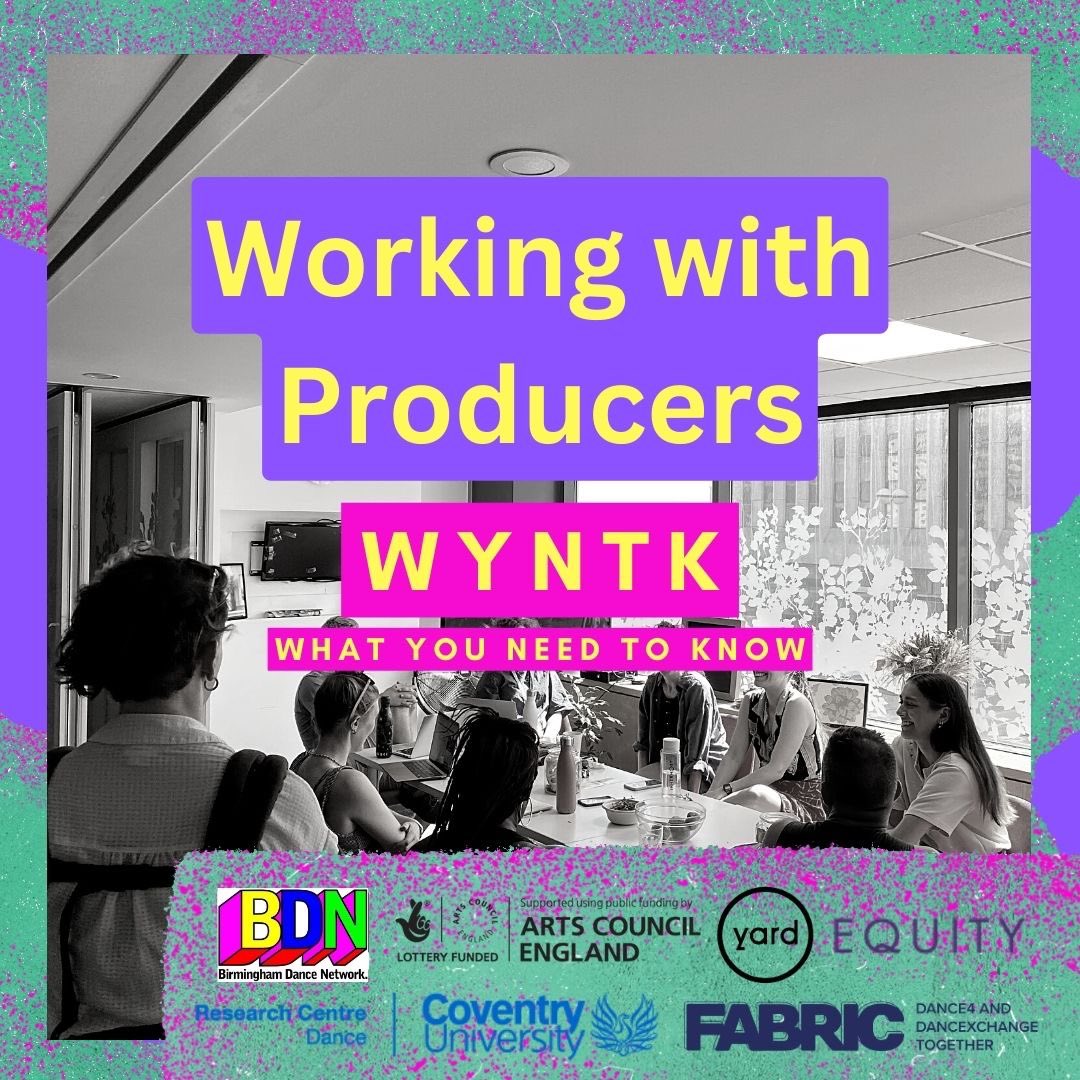 🚨DON’T MISS OUT ON THE FINAL WORKSHOP OF THE PROGRAMME!🚨 eventbrite.co.uk/e/working-with… ✨Working with Producers✨ 📆Thursday 16th February ⏰1pm-5pm 📍Yard Arthouse, Rotton Park Street, B16OAE