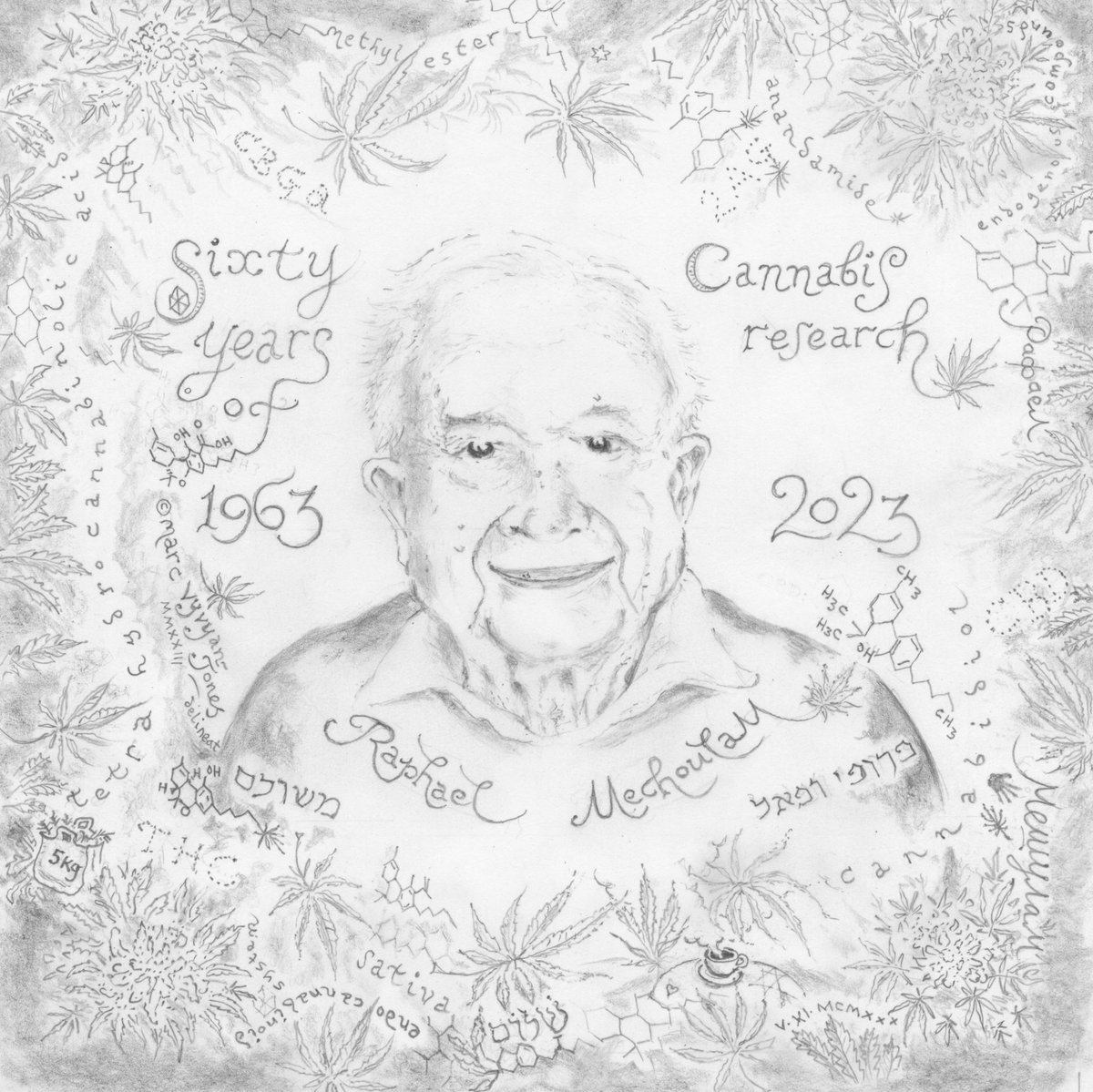 CBDBusinessNews's tweet photo. Industry leaders on #RaphaelMechoulam's 60 years of #cannabis research: @Mikebarnes29 of @UKCanCouncil, @sianfiddle of @cannabis_trades, @NickTulloch2 of @VoyagerCBD &amp; Nick Morland of @TenaciousLabs
Illustration @MarcVyvyanJones
https://t.co/rYLTgbAwxb
#CBD #cannabisindustry https://t.co/6ImjPD79EO