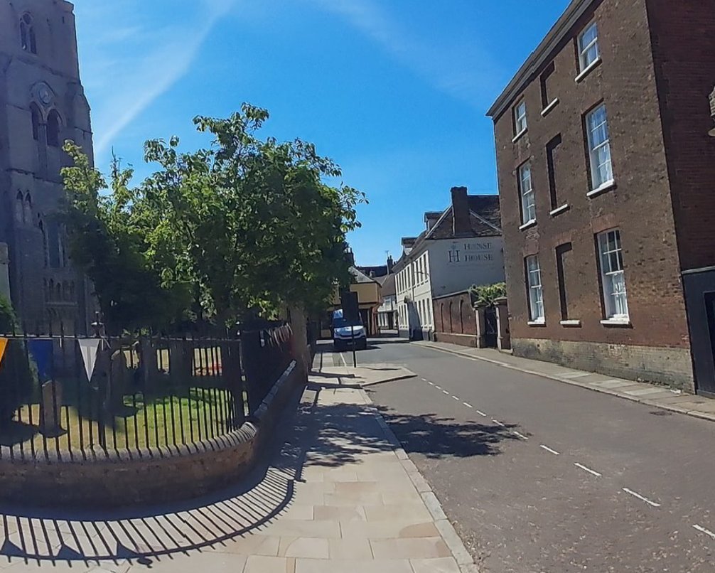 Sarah Harriet Burney died in Cheltenham #OnThisDay in 1844. She was born in #KingsLynn in 1772 in a house which once stood on the site of <a href="/KingsLynnMinstr/">King's Lynn Minster</a>'s vicarage (pictured right). [1/3]