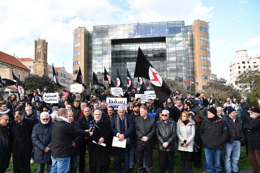 الحزب في اعتصام "الاسكوا": لرفع الحصار عن بلادنا 

ssnparty.org/%d8%a7%d9%84%d…

#عمدة_الإعلام | /ssnparty
#ssnp #ssnparty