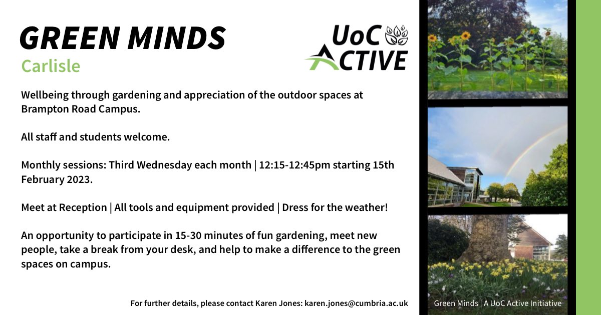 UoC Active (University of Cumbria) tweet media