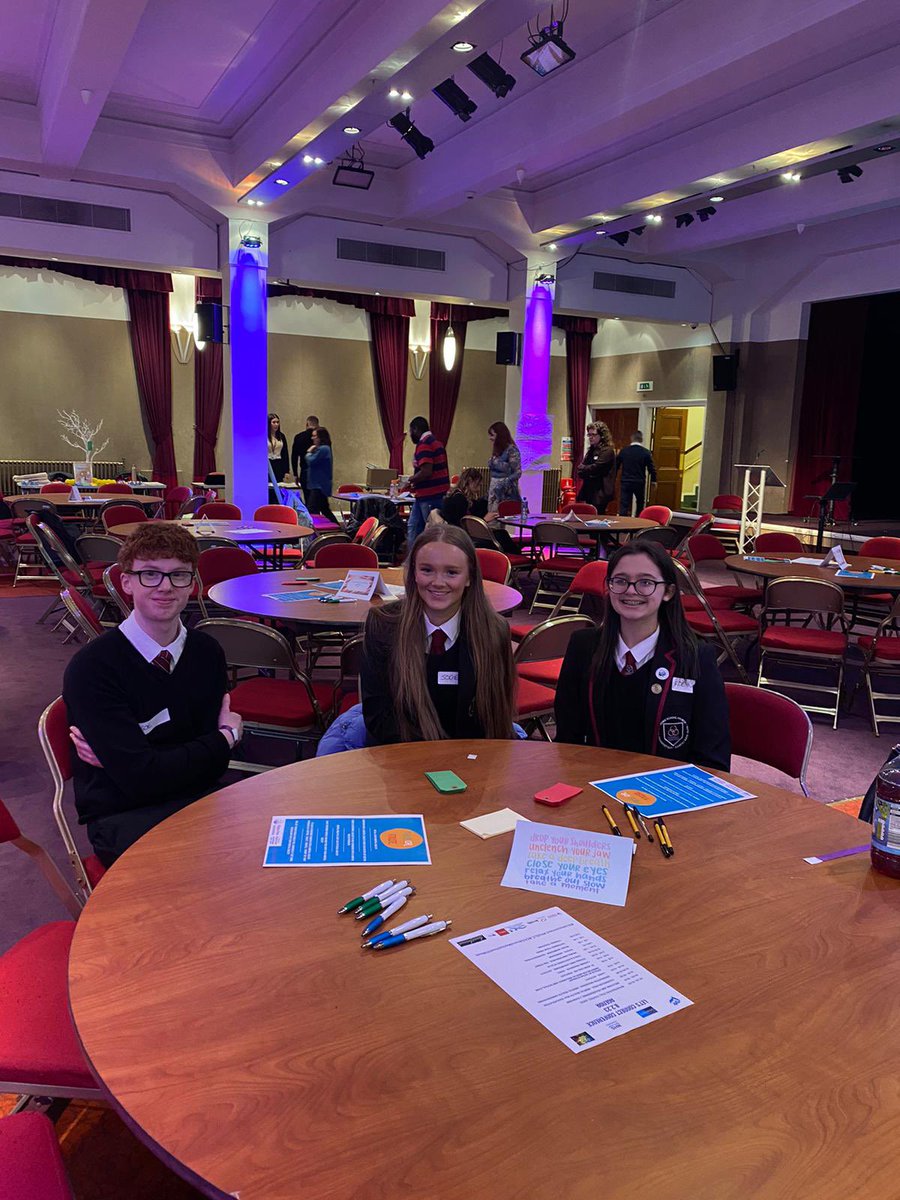 SL_TrinityHS's tweet photo. Selected pupils from S4-6 attended the โLetโs Connect Young Peopleโs Conferenceโ and throughly enjoyed their experience ๐ก๐ง
@SLYouthCouncil
#SLletsconnect
#itsSLC
#ChildrensMentalHealthWeek https://t.co/I2co6oxuxL