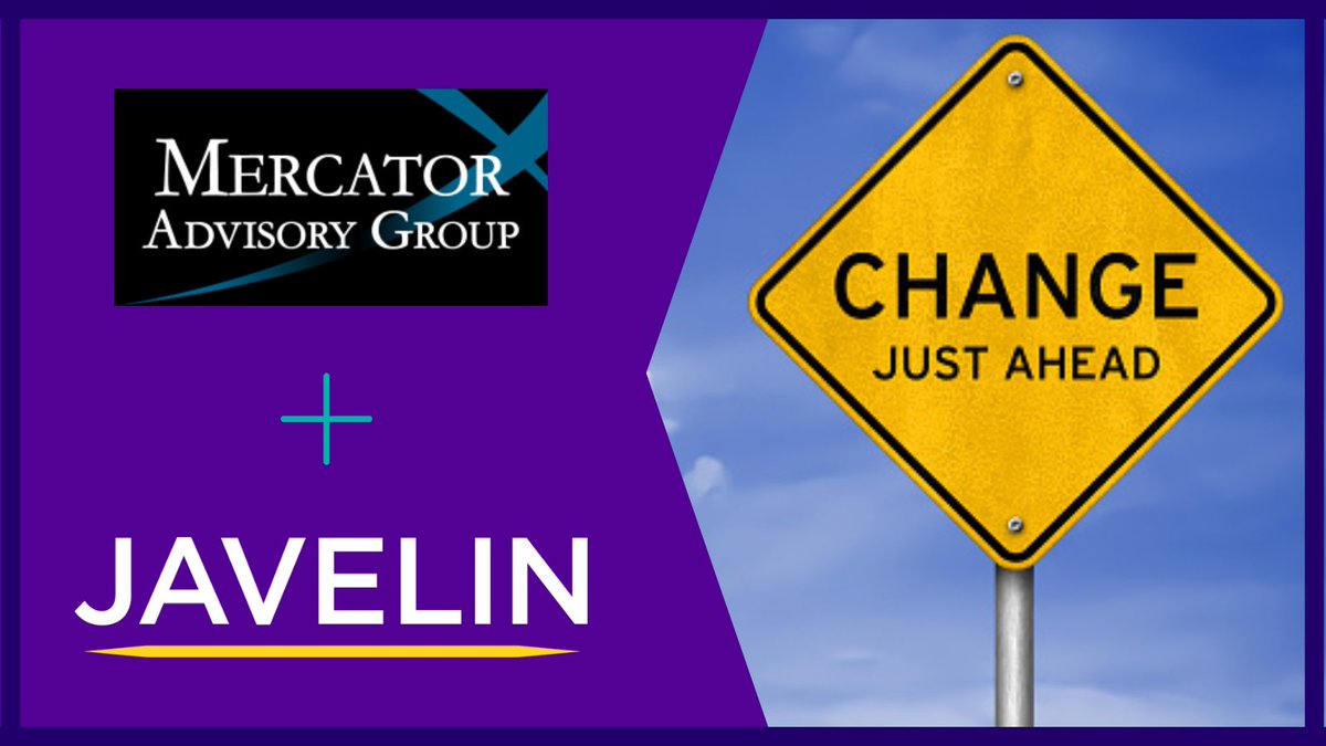 Mercator Advisory (now Javelin Strategy) (@mercatoradvisor) on Twitter photo Have you heard? Mercator Advisory Group will soon fold into Javelin Strategy & Research. Follow <a href="/JavelinStrategy/">Javelin Strategy</a> now to continue receiving the research insights, news and updates you know and trust.
#paymentsresearch #paymentsinsights #payments Have you heard? Mercator Advisory Group will soon fold into Javelin Strategy & Research. Follow <a href="/JavelinStrategy/">Javelin Strategy</a> now to continue receiving the research insights, news and updates you know and trust.
#paymentsresearch #paymentsinsights #payments