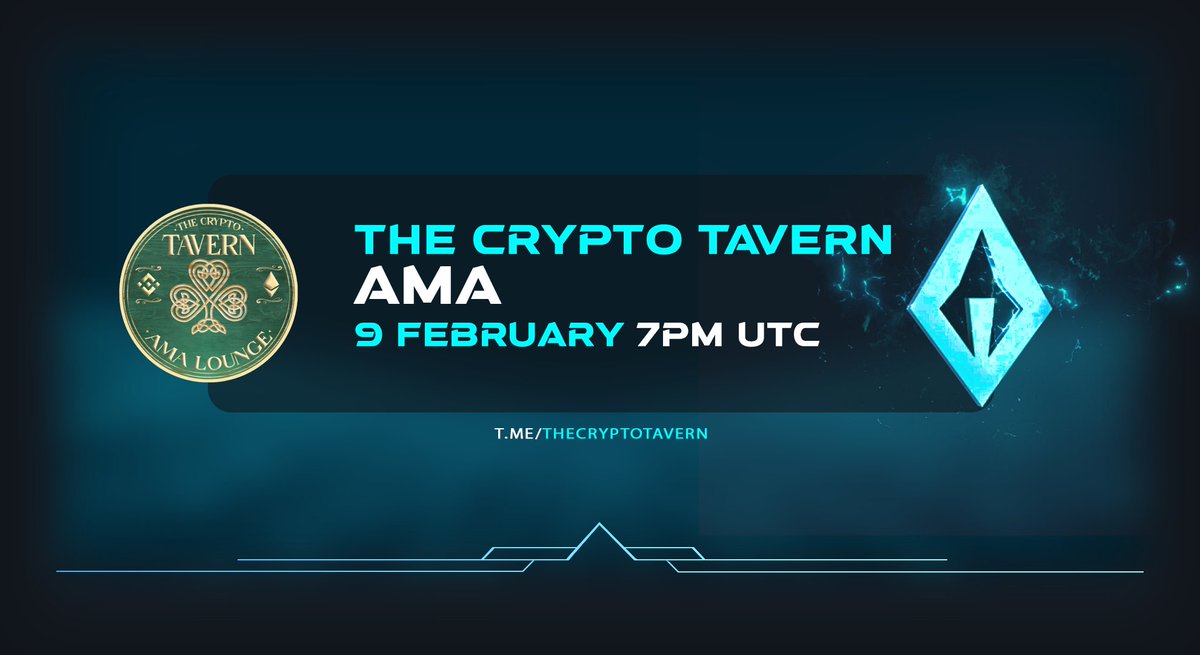💎 THE CRYPTO TAVERN AMA 💎

We're having an AMA with <a href="/cryptotavernama/">Crypto Tavern</a> tomorrow at 7pm UTC! ⌛️🔥

Join up, entertainment is guaranteed. 🥳😎

✅Venue: t.me/TheCryptoTavern

#AMA #BSC #BNB #DeFi #Launchpad