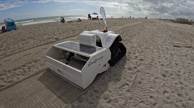 kabtweet's tweet photo. KAB IN THE NEWS: #BeBot keeps cleaning #Florida beaches, thanks to @KeepFLBeautiful. This solar-powered robot collects buried #litter. Thank you, @foxweather for the coverage!: https://t.co/WKkdCdsmal

#KeepAmericaBeautiful #DoBeautifulThings #KABaffiliate #KABIntheNews https://t.co/REYbkGv38k