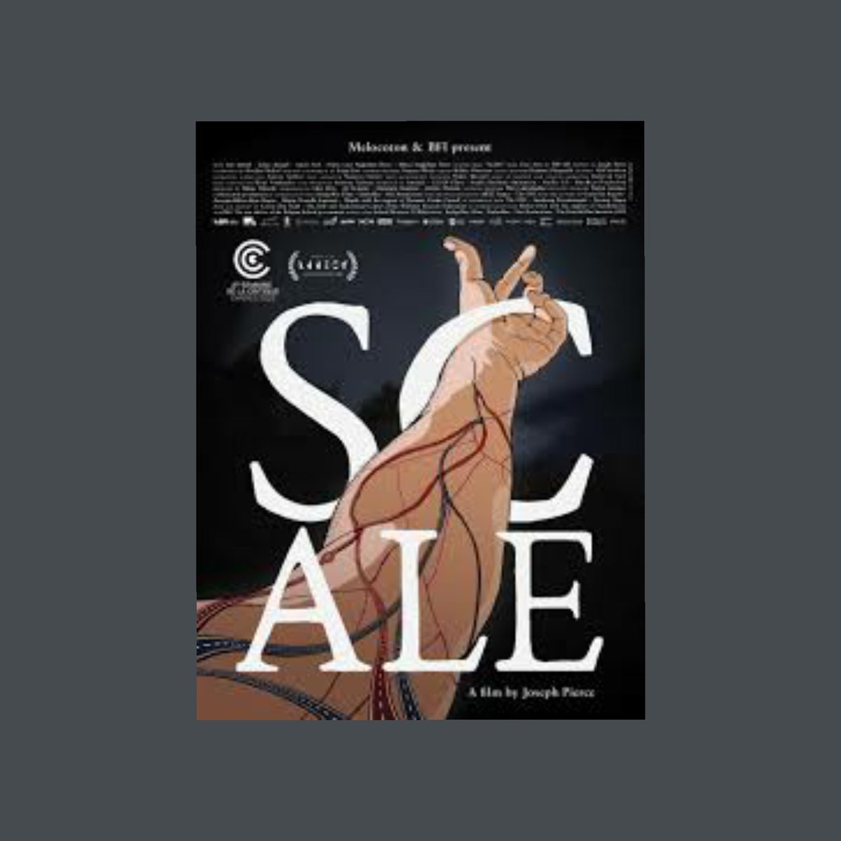 Deidre_sp's tweet image. Dans mon #spicilege :
Alors que le palmarès du @ClermontISFF est tombé il y a quelques jours, j&apos;ai regardé le lauréat du Prix du Public Labo sur @ARTEfr et j&apos;ai adoré : le fascinant Scale de @josephpierce 
Mon billet complet est sur le blog :
unspicilege.org/index.php?post…