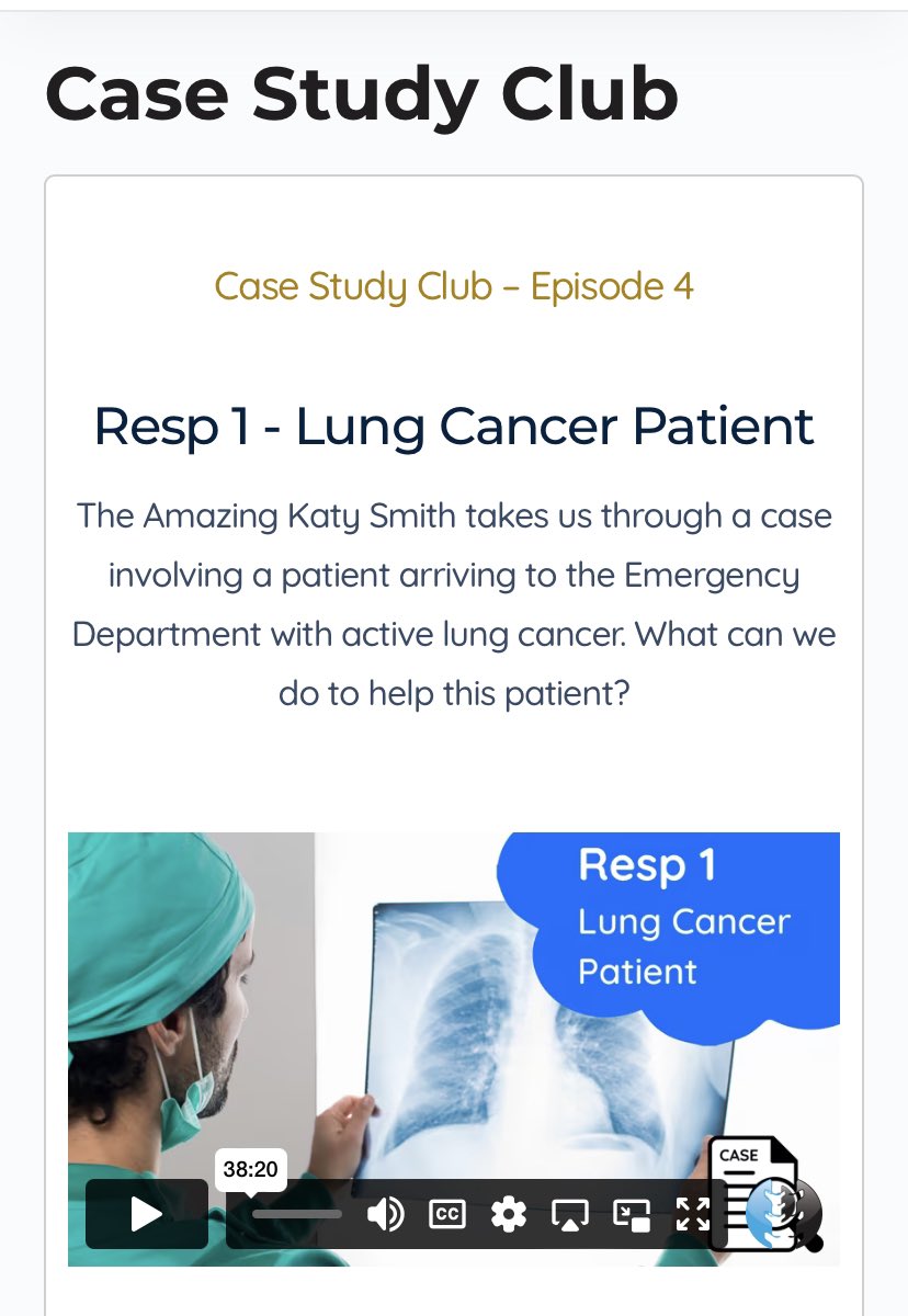 katysmith8319's tweet photo. Case study club! Khalid and I having a chat about a patient with lung cancer and how we might manage their condition.
If you have a listen, let me know what you think!
#physio #physiotherapy #physiotherapist #casestudy #casestudyclub #clinicalphysio @clinicalphysio https://t.co/Y5tO8InTjK