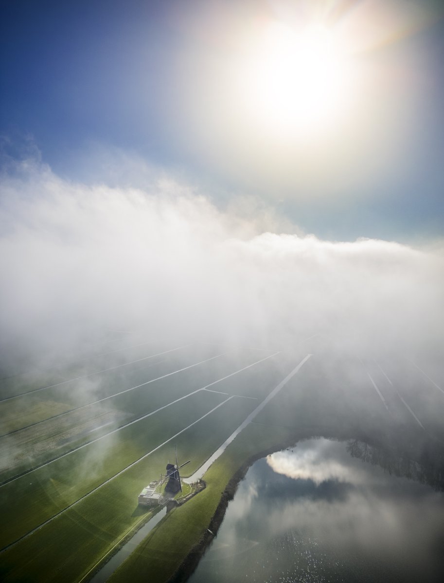 De Weijpoortsemolen bij Bodegraven. #dronephotography