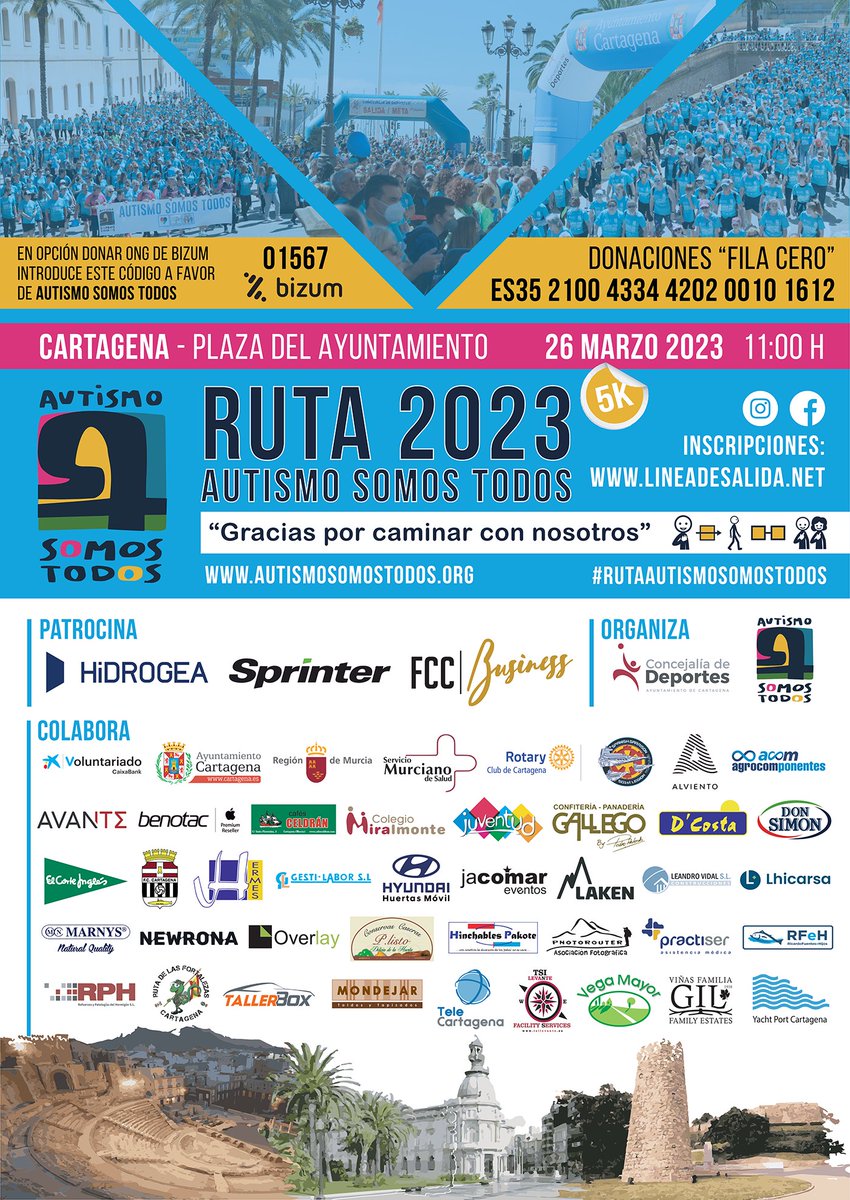 Asociación AUTISMO SOMOS TODOS (@amudeft) on Twitter photo Nuestro mayor empeño es dar visibilidad a las personas con autismo.
Presentamos la Ruta Autismo Somos Todos 2023. ¡Ayudadnos a difundir! 
 Inscríbete en: lineadesalida.net/carreras/ruta-… Nuestro mayor empeño es dar visibilidad a las personas con autismo.
Presentamos la Ruta Autismo Somos Todos 2023. ¡Ayudadnos a difundir! 
 Inscríbete en: lineadesalida.net/carreras/ruta-…