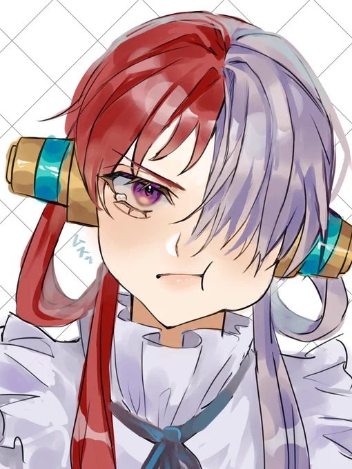 リアルで忙しかった間にスランプになって描き方忘れてしまってたので練習ごめんね 