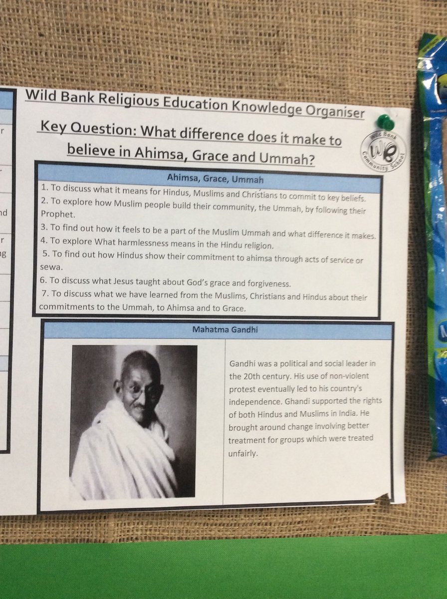 Last week we discussed Ummah with Nabeela, this week Ahimsa with ⁦<a href="/MrsBMistry/">Bindya Mistry</a>⁩ as part of our RE studies ⁦<a href="/RE_Today/">RE Today Services</a>⁩ ⁦<a href="/NATREupdate/">NATRE</a>⁩. We love having experts in to #inspire learning. Next week, Gary and Charlie are visiting to discuss Grace ⁦⁦<a href="/wild_bank/">The Wild Bank</a>⁩