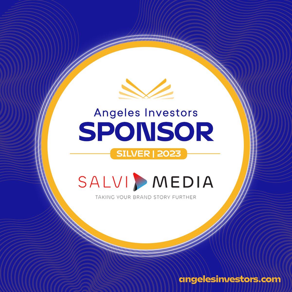 We’re proud to recognize @SalviMedia as our official media partner! Through this tremendous partnership, they will spotlight our portfolio companies & members. They have been in our corner since 2020, becoming our 3rd sponsor -- an alliance we value & appreciate. #angelessponsor