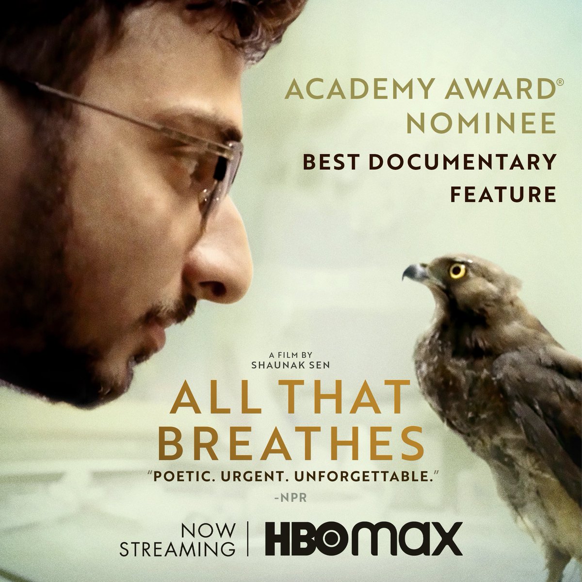 This beautiful film was produced by my incredibly talented friend Teddy Leifer from @risefilms & it’s nominated for an Oscar! Directed by the brilliant Shaunak Sen it’s streaming on HBO in US and Sky in UK but try and see it on as big a screen as possible. Truly glorious x