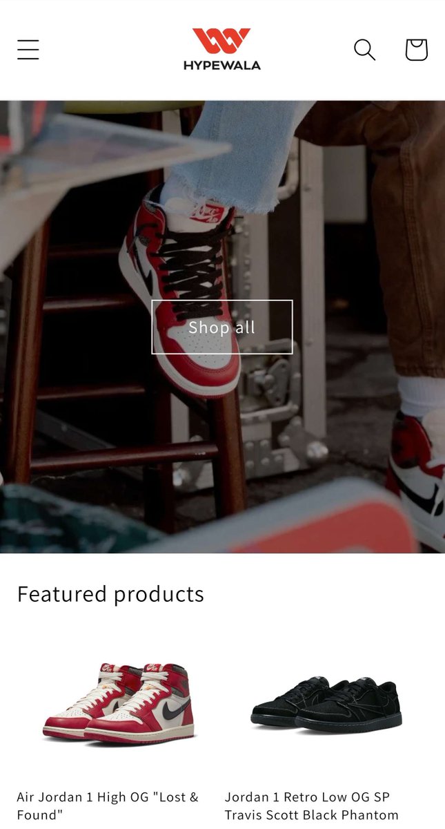 HypeWala's tweet photo. The online shop is open for business. Link in bio. Lost &amp; Found, #Travis Jordan 1, Panda Dunks, lobster Dunks, and many more available. First 5 customers receive a custom discount code. DM for the code!
.
.
.
.
.
#sneakers #Jordan #nike #dunk #panda #lobster #chicago #store https://t.co/N0pLopM2VX