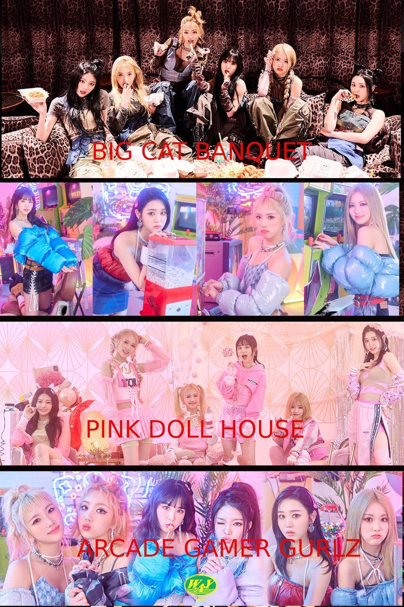 LSugardoll's tweet photo. @hyunbinthinker #HyunBin is #ThePerfectDoll, but all 6 #TRI_BEEs are otherworldly pretty, esp also #SongSun & #Soeun. I call it the #GothicDollHouse set. With the #BackTo00s (#NeonPunk) set, #Back2The90s ( #ScaterBar/#LaundryHall) set and #WITCH, we have now 7 jacket pic sets for #WAY. Awesome! https://t.co/yObcAM2iUZ