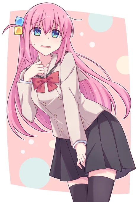制服ぼっちと間に合ってないニーハイの日

普通に制服着てくのが一番話し掛けられそう

39日目。
#100日チャレンジ #ニーハイの日 